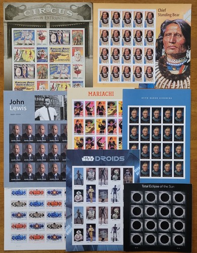 Stamps self adhesive - self,
