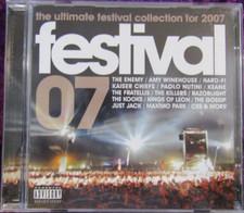 FESTIVAL 07 2 CD COMPILATION