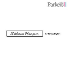 BRAND NEW WOVEN SEW IN NAME