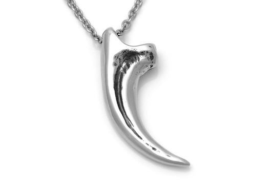 Velociraptor claw pendant - velociraptor,