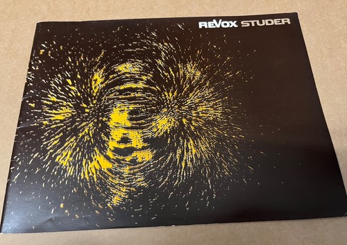 Studer revox promotional - studer,