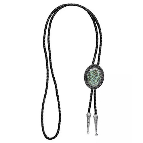 Mens bolo tie hobit opal - bolo, stone