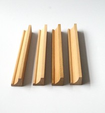 Vintage Wooden Scrabble Letter Racks x 4