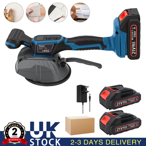 Tile vibration leveling - tile,