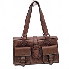 vintage 00s leather utility