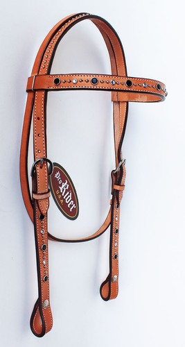 Show tack bridle western - show,