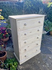 Solid Pine Chest Of Drawers