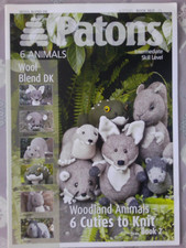 Knitting pattern booklet of 6