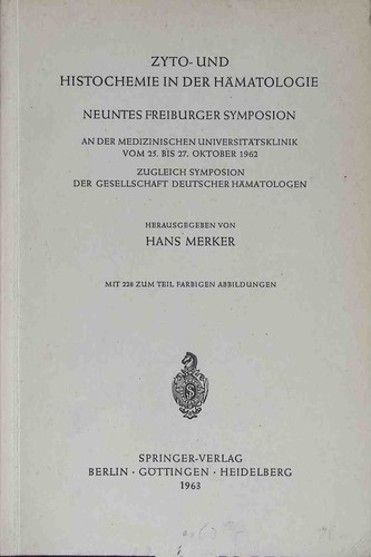 Zyto und histochemie - und,