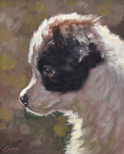 Cute John Silver Original Oil