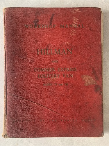 Hillman and commer - commer, express