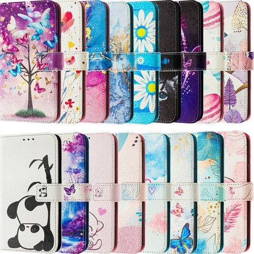 Pattern flip wallet case - 18,