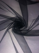 1 MTR Black Stiff Bridal Dress