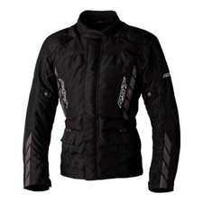 RST Alpha 5 Mens Textile Motorcycle Jacket Touring Motorbike Waterproof Black