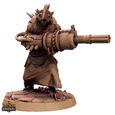 Resin Miniatures Ratfolk Elite Gun Soldiers 32mm Figures Alternative RPG dnd