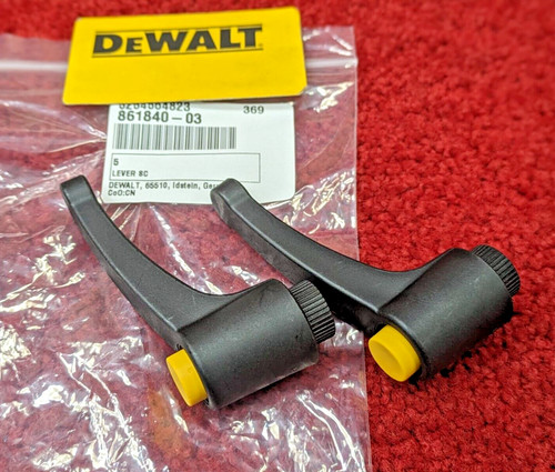 2xgenuine dewalt locking lever - locking,