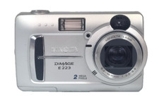 Minolta Dimage E223 Zoom 2MP Digital Camera - Silver (K27)