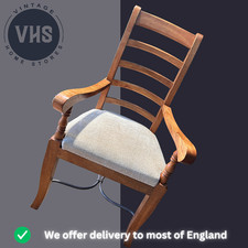 CAN DELIVER: Barker and Stonehouse Flagstone Furniture Carver Chair Mango