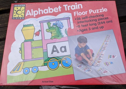 Alphabet train floor puzzle - puzzle, 3+
