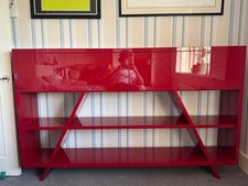 Habitat Red Gloss Side Board