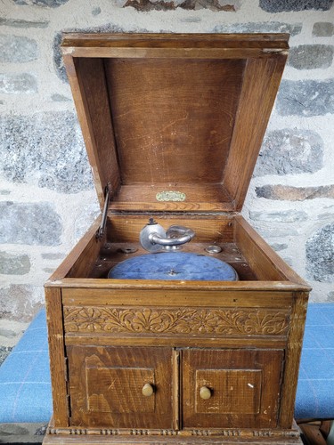 Antique nuophone gramophone - nuophone,