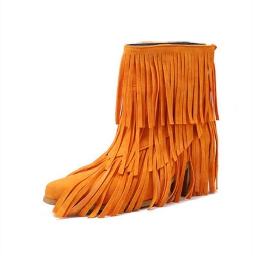 Women western fringe - western, ankle