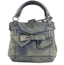 LLOYD BAKER Green Leather Bag 40x28x14cm Helps Charity