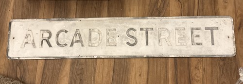 Vintage road street sign - vintage,