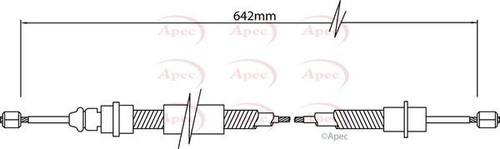 Apec rear right brake - apec,