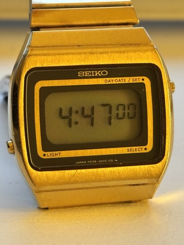 Seiko watch digital lcd - seiko,