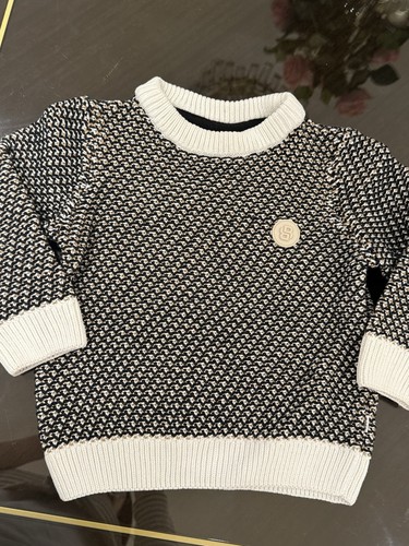 Boss cotton knitted sweater - knitted,