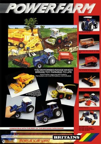 Britains toys powerfarm shop - toys,