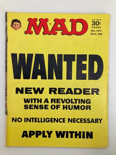 Mad magazine december 1966 - mad,