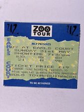U2 Bono Concert Ticket Original Earls Court London Sunday 31st May 1992