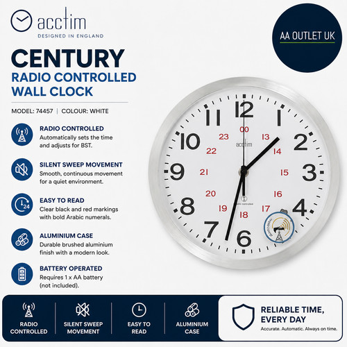 Acctim 74457 century radio - acctim,