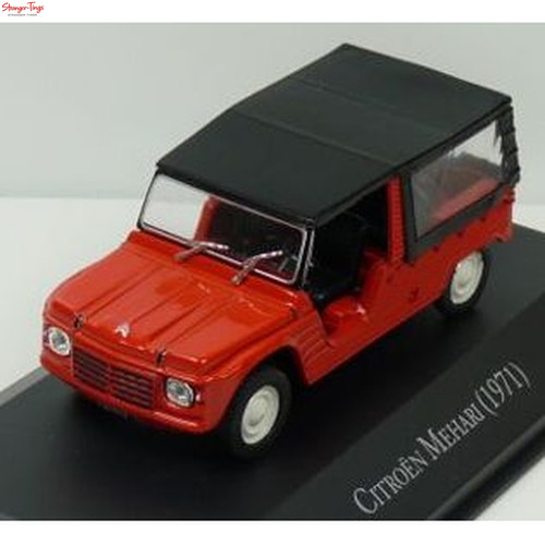 Citroen mehari 1971 orange - mehari, orange/red