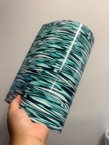 Turquoise ripple custom - ripple,