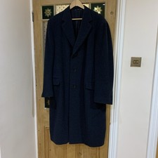 Men’s Canali Coat Wool Black