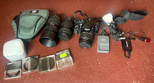 Canon eos 400d black - 400d, 10.1mp