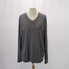 Musto Grey Jumper Patch Elbow