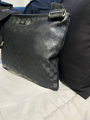 Gucci monogram black nylon - gucci,