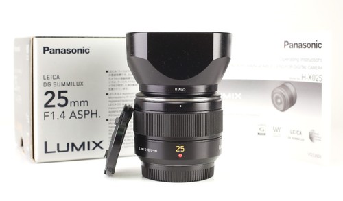 Panasonic 25mm dg - f1.4,