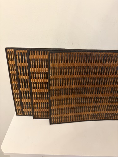 Set bamboo rattan - 4,