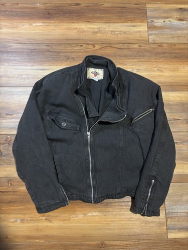 Vintage 80s black - black, denim