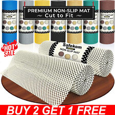 Non Slip Mat Roll Grip Matting Liner Rubber Material Car Dashboard Trays UK