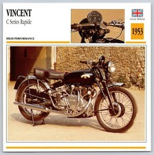 Vincent C Series Rapide 1953 G