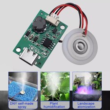 DC5V Type-C USB Ultrasonic Humidifier DIY Kits Mist Maker & Driver Circuit Boar