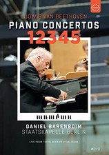 Daniel Barenboim plays & conduts Beethoven Piano Concertos 1,2,3,4,5
