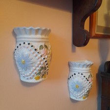 A pair of small wall pocket