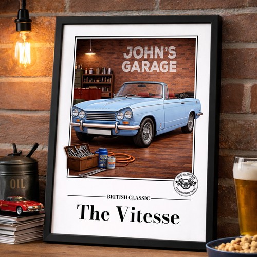 Personalised triumph vitesse - personalised,